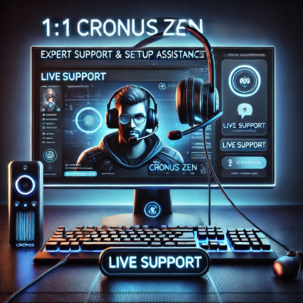 Cronus Zen 1 on 1 Support Session – Expert guidance for setup, troubleshooting, and optimization.