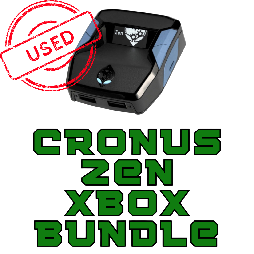 Cronus Zen Xbox Bundle – Ultimate setup for Xbox gaming with a used Cronus Zen, Xbox-compatible accessories, and seamless controller support.