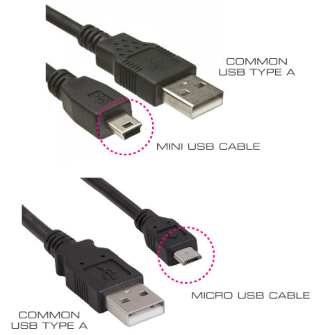 Cronus Zen MicroUSB & MiniUSB Cable Bundle – Essential high-quality cables for powering and updating Cronus Zen on Xbox, PlayStation, and PC.