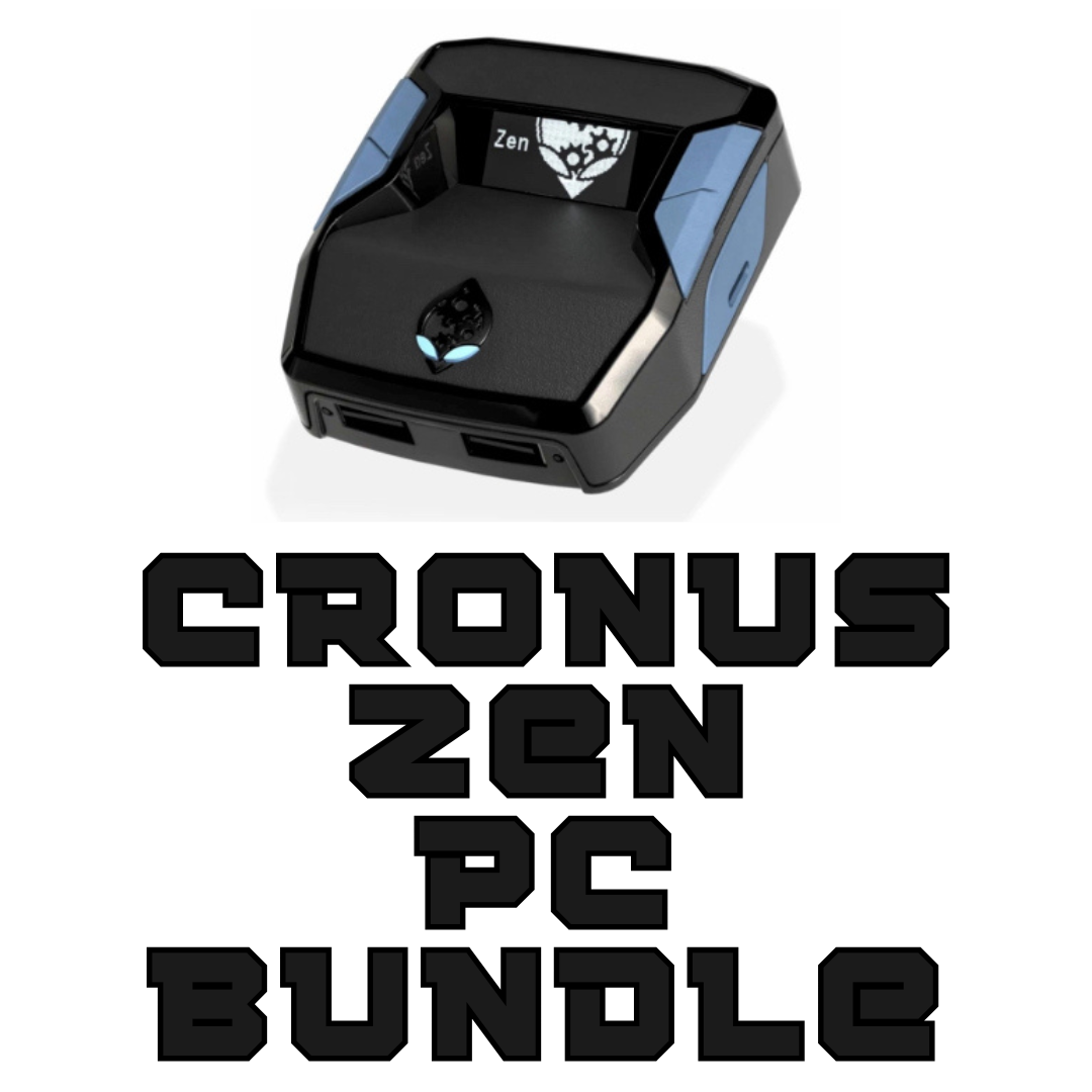 Cronus Zen PC Bundle – Complete setup for seamless PC gaming with a used Cronus Zen and essential accessories.